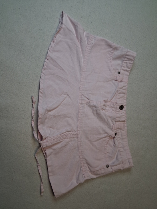 Garage Dresses & Skirts - Garage Light Pink High Waist Drawstring Shorts